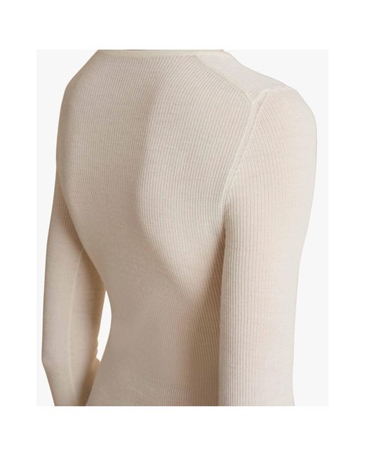 Khaite White Tania Top