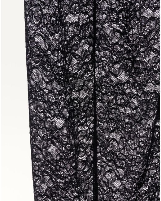 Valentino Black Lace Tights