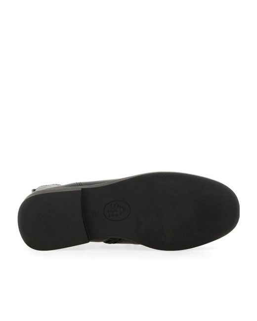Ash Black Rivet Chelsea Boots
