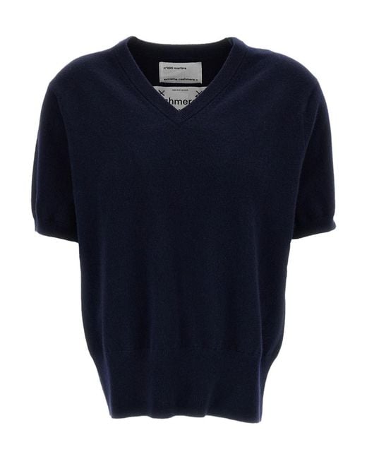 Extreme Cashmere Blue V-Neck Sweater