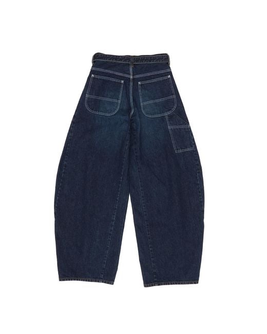 Sacai Blue Denim Jeans
