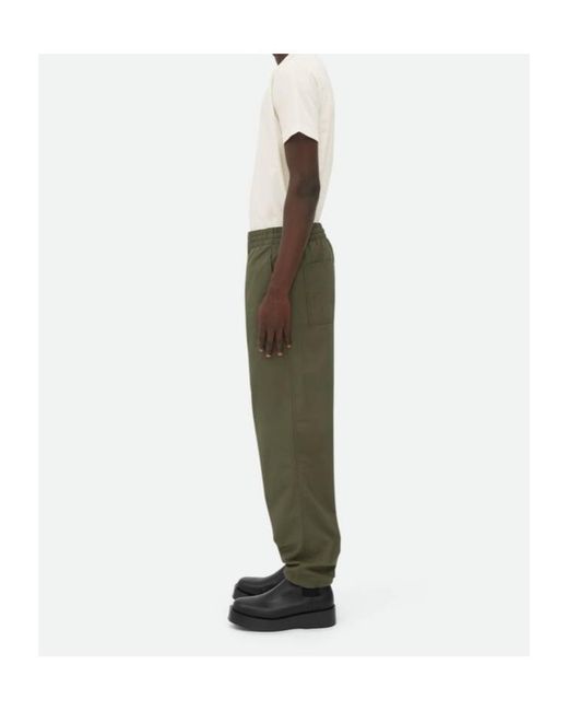 Bottega Veneta Natural Straight Leg Trousers for men