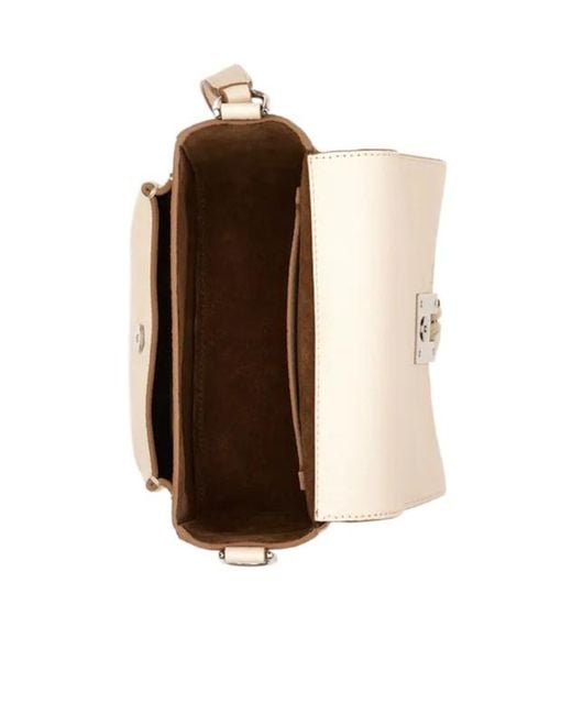 Hogan Natural Flap Shoulder Bag