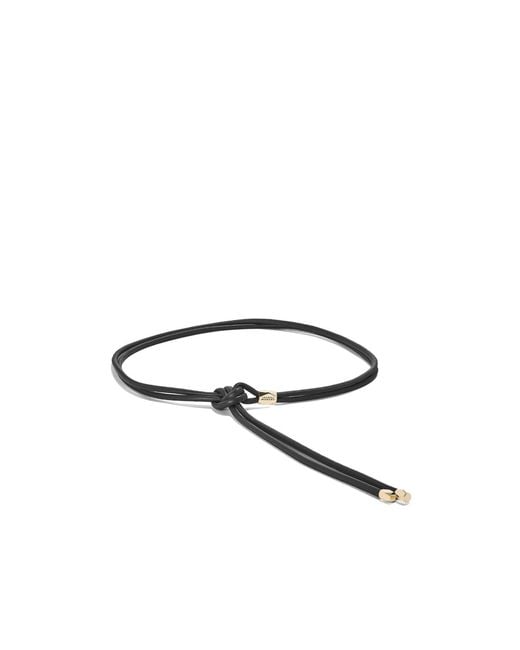Isabel Marant White Solid Color Belt