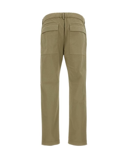 Barena Green Semi Jogger Trousers for men