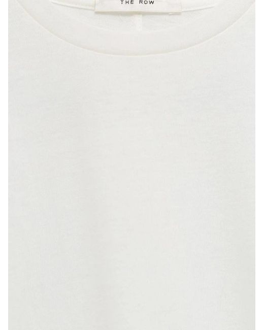 The Row White Short-Sleeve T-Shirt