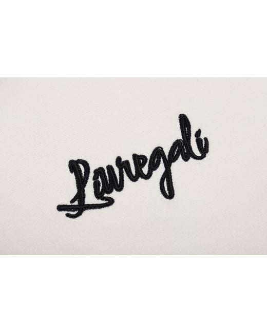 LIU REGALI White Long-Sleeved Logo Casual Jacket