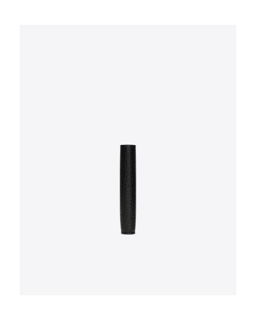 Saint Laurent Black Tiny Cassandre East/West Wallet for men