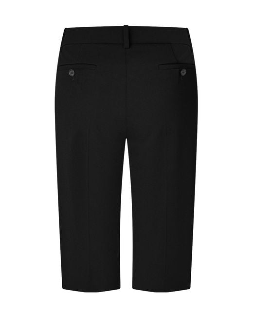 Magda Butrym Black Solid Color Casual Pants