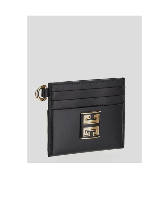 Givenchy Black 4G Plaque Cardholder