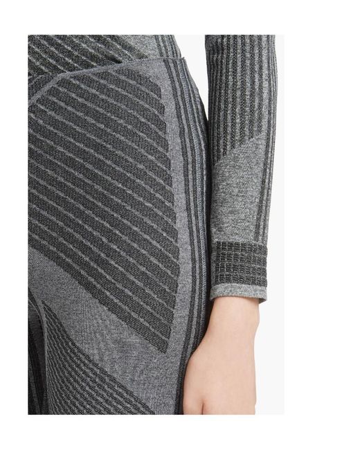 Prada Gray Tech Rec Nylon Piqué Leggings