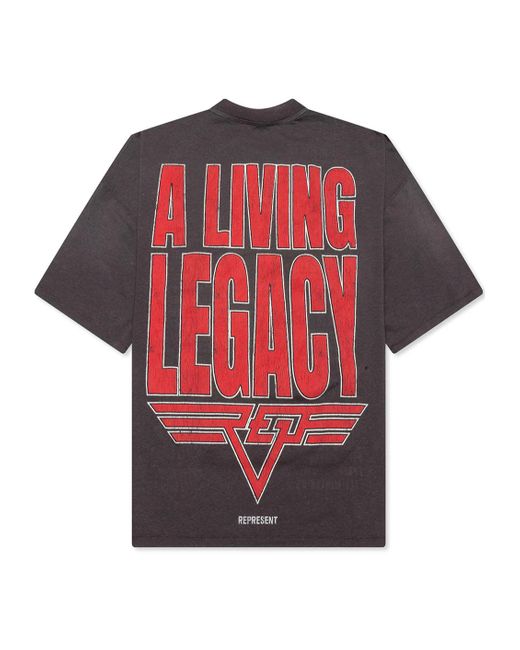 Represent Gray Reversible Living Legacy Tour T-Shirt for men