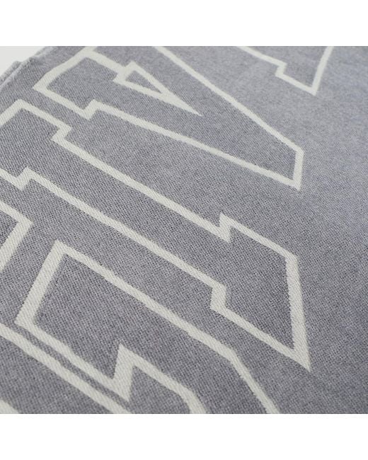 Givenchy White Logo Scarf for men