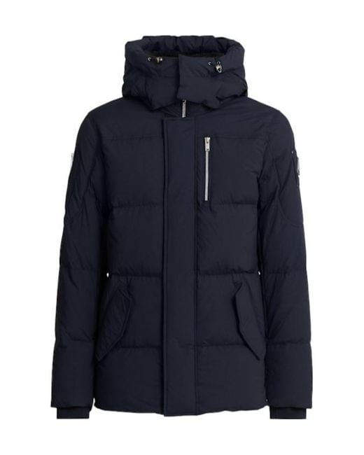 Moose Knuckles Blue 3Q Everest Down Jacket for men