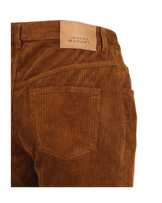 Isabel Marant Brown Ruthie Pants