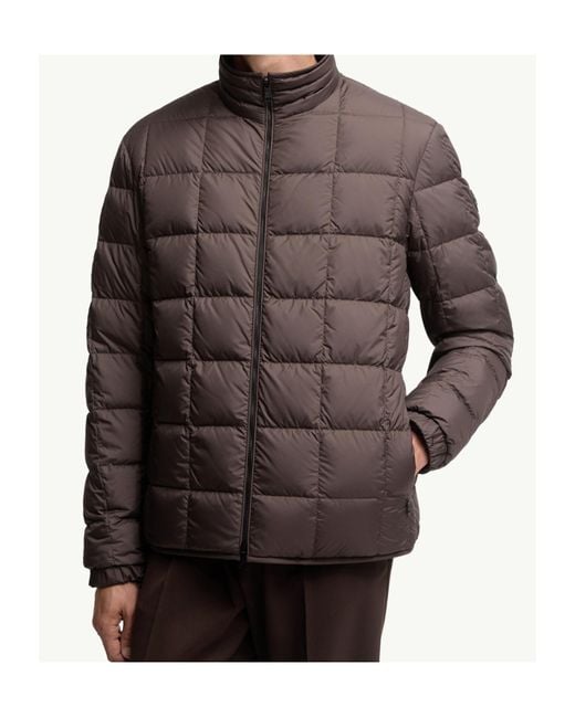 Moncler Brown Livra Reversible Teddy Short Down Jacket for men