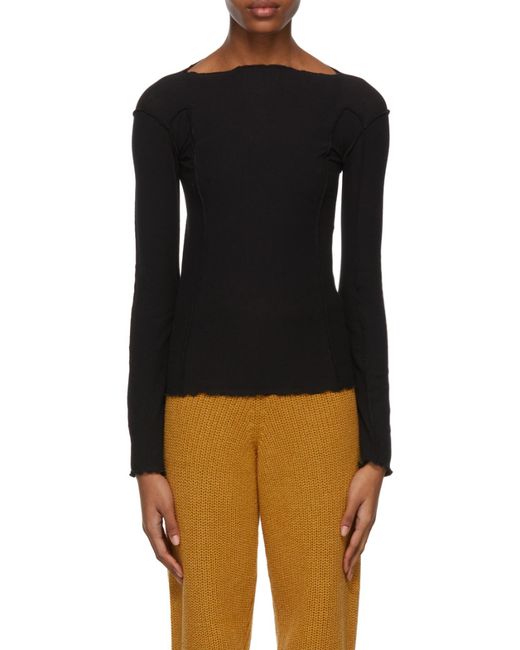 Baserange Black Omato Long Sleeve T-Shirt