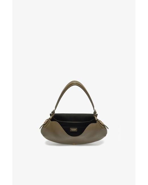 Ganni Gray B-Kat Bag