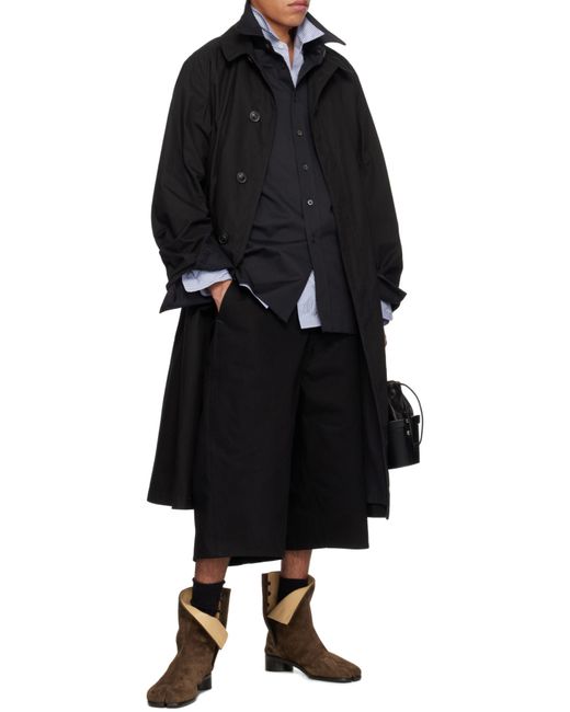 Maison Margiela Brown Tabi Toe Ankle Boots