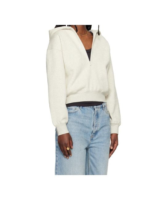 Fear Of God White Long-Sleeved Hoodie