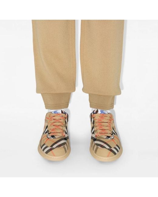 Burberry Brown Sneakers