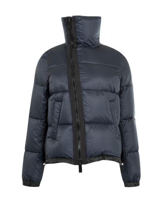 Sacai Blue Stand-Up Collar Down Jacket