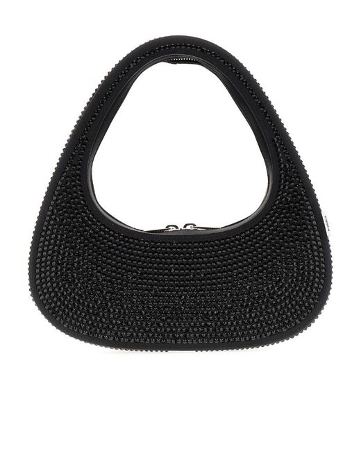 Coperni Black Zippered Shoulder Bag