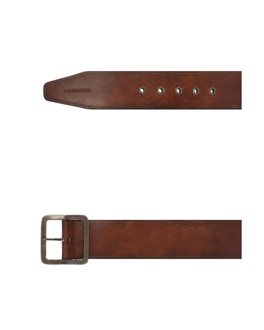 DSquared² Brown Buckle Belt for men