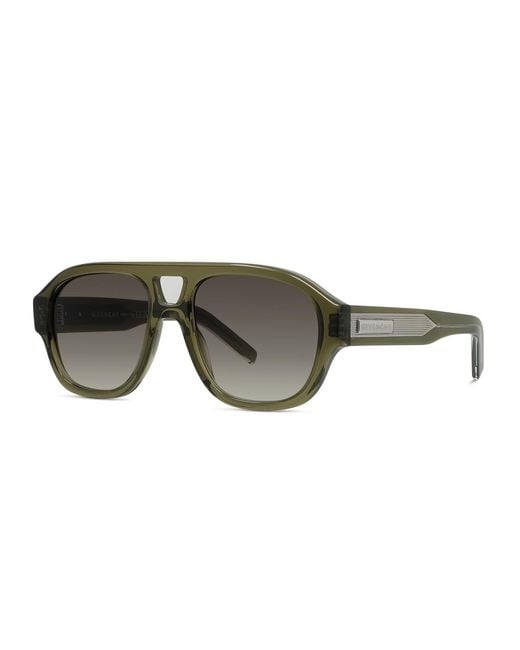 Givenchy Multicolor Eyewear Pilot Frame Sunglasses for men