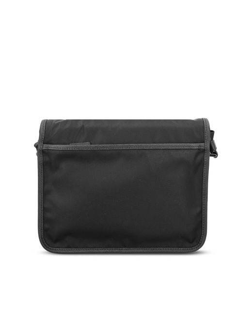 Prada Black Flap Shoulder Bag for men