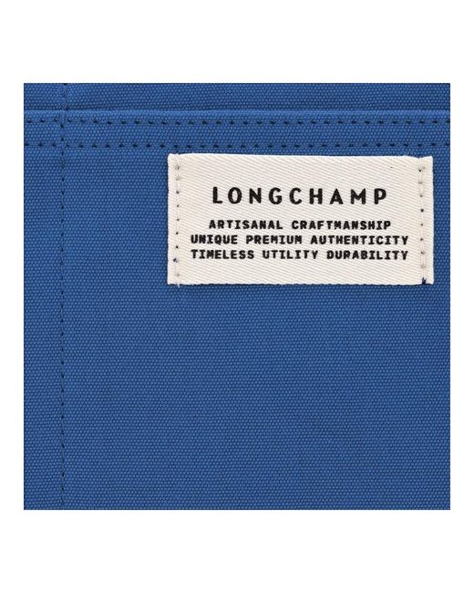Longchamp Blue Le Pliage Clutch Bag