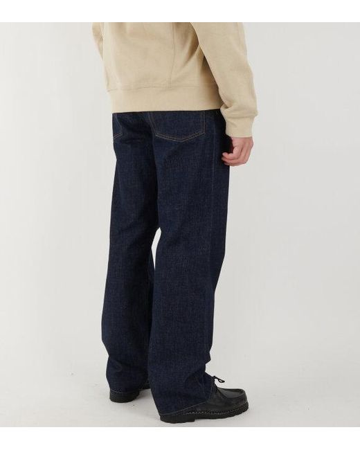 sunflower Blue Belt-Loop Jeans for men