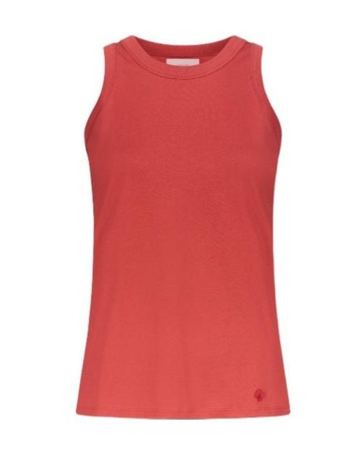 Loulou de Saison Red Poso Lds Tank Top