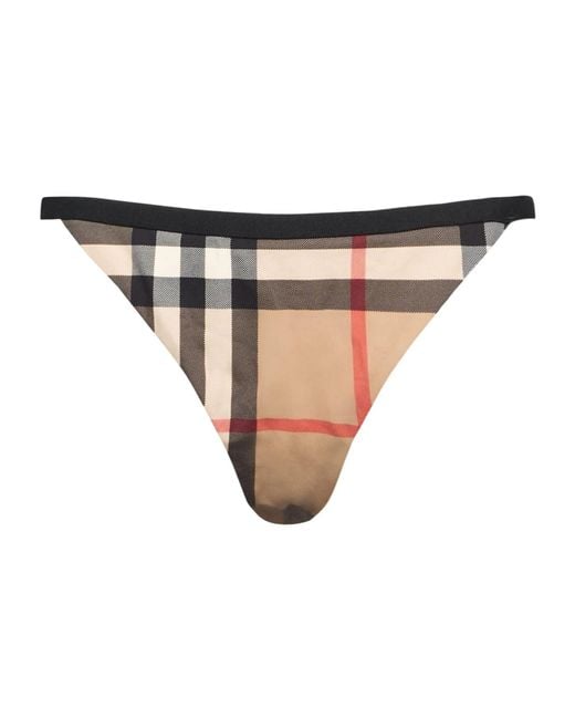 Burberry Natural Bikini Bottoms