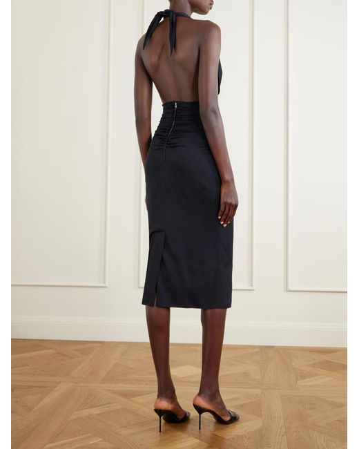 Dolce & Gabbana Black Midi Dress