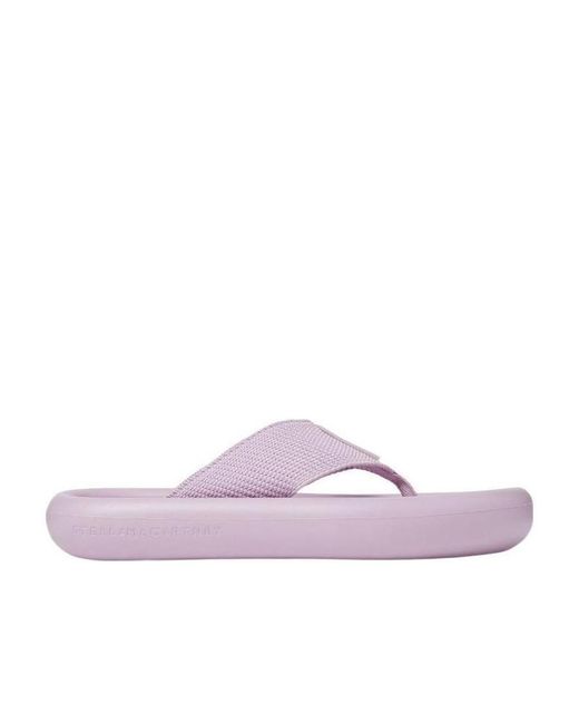 Stella McCartney Purple Air Slide Thong Sandals