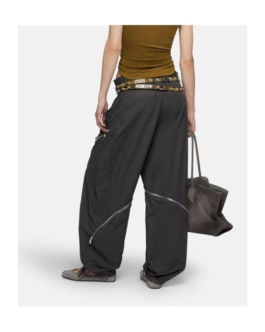 The Attico Black Dark Long Pant