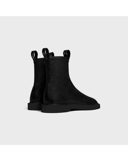 Céline Black Flow Zipped Boot for men