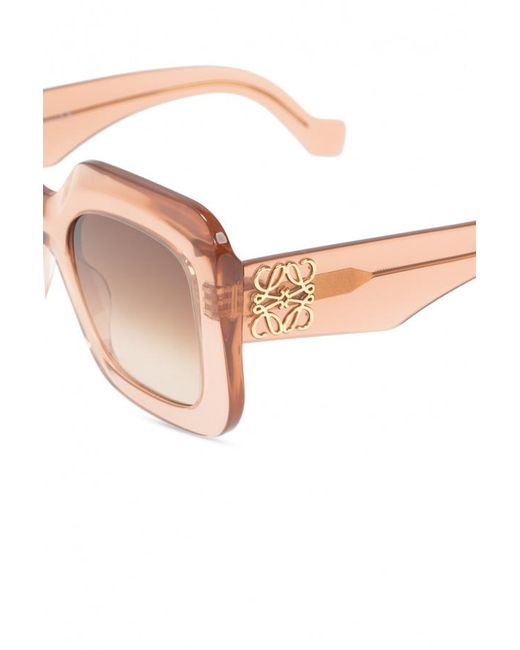 Loewe Pink Ultra-Large Square Sunglasses