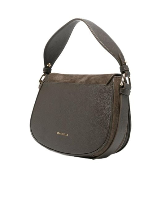 Coccinelle Multicolor Flap Detail Shoulder Bag