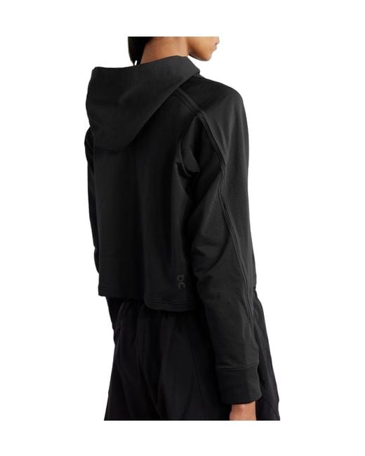 On Shoes Black Studio Hoodie
