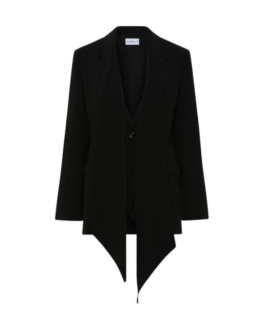 Marella Black Single-Breasted Blazer