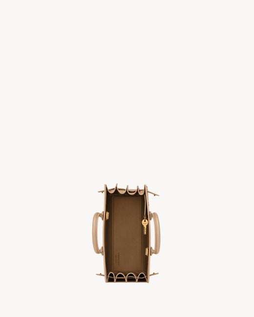 Saint Laurent Natural Sac De Jour Shoulder Bag