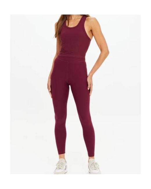 The Upside Red Sophie Racerback Performance Top
