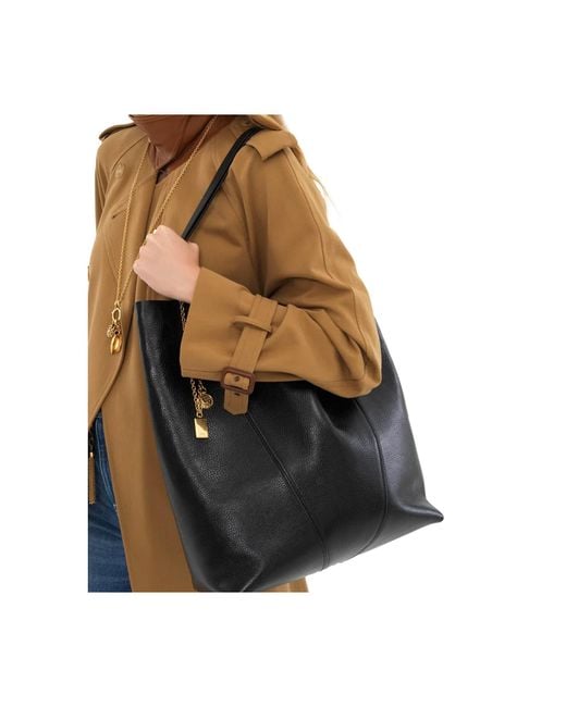 Chloé Black Spin Shoulder Bag