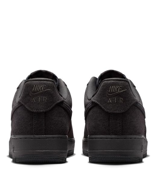 Nike Black Solid Color Sneakers for men
