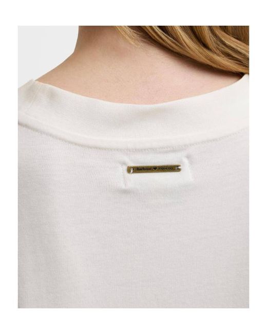 Barbour White Farm Rio Wild Flower Oversized Graphic T-Shirt
