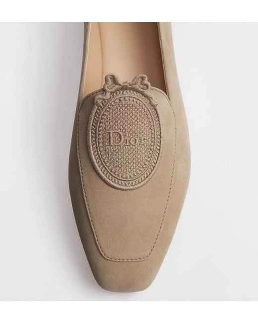 Dior Brown Médaillon Loafer