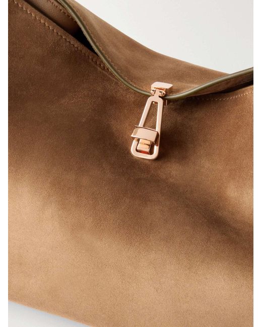 Gabriela Hearst Brown Knotted Shoulder Bag