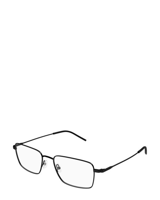 Saint Laurent White Rectangle Frame Sl844 Glasses for men